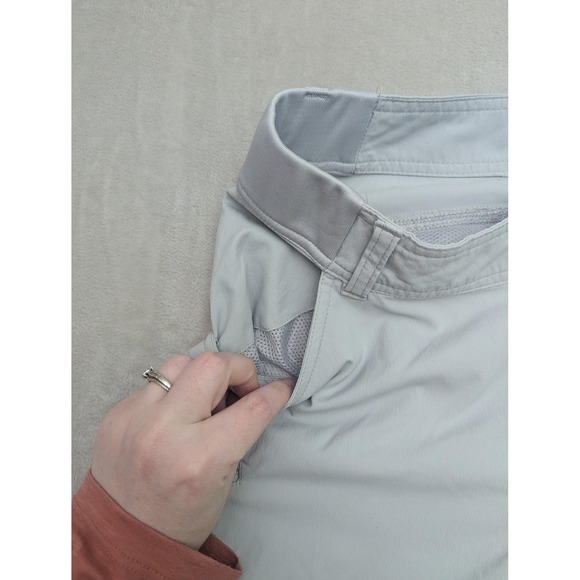 World Wide Sportsman Pants Womens 6 Gray Convertible Cargo Hiking Lightweight - Picture 3 of 16